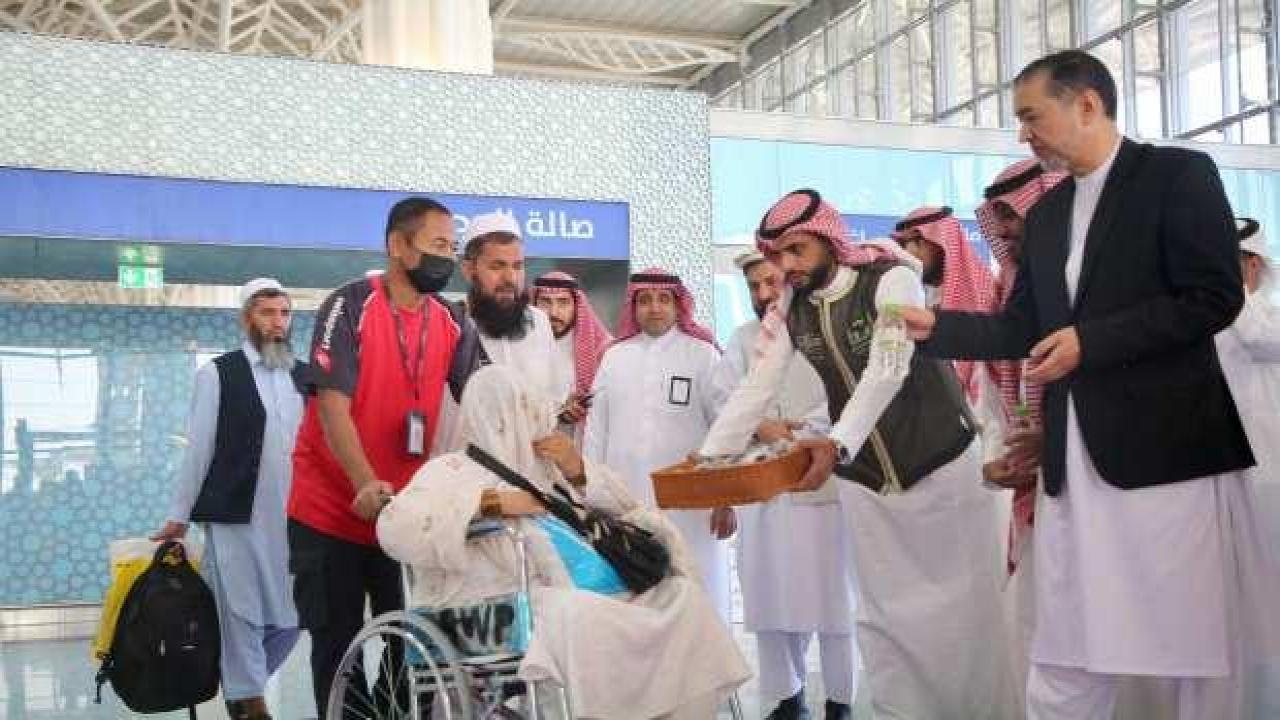 İlk hacı kafilesi Suudi Arabistan'da