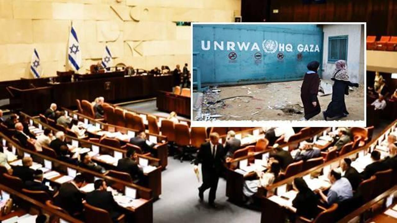 İlk oylamadan geçti: Knesset, UNRWA'yı terör örgütü ilan edecek