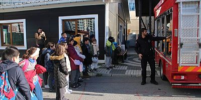 İlkokul Öğrencilerinden Afet İşleri Müdürlüğü'ne Ziyaret