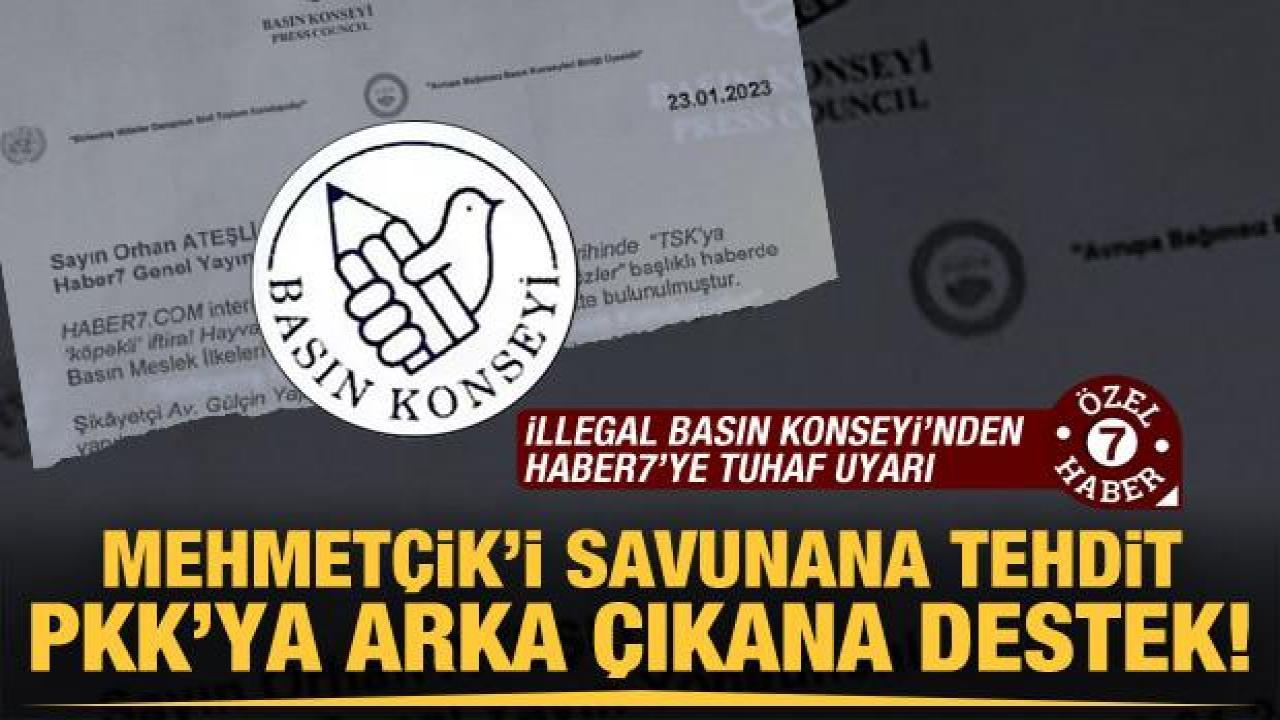 'İllegal' Basın Konseyi'nden Haber7'ye tuhaf uyarı