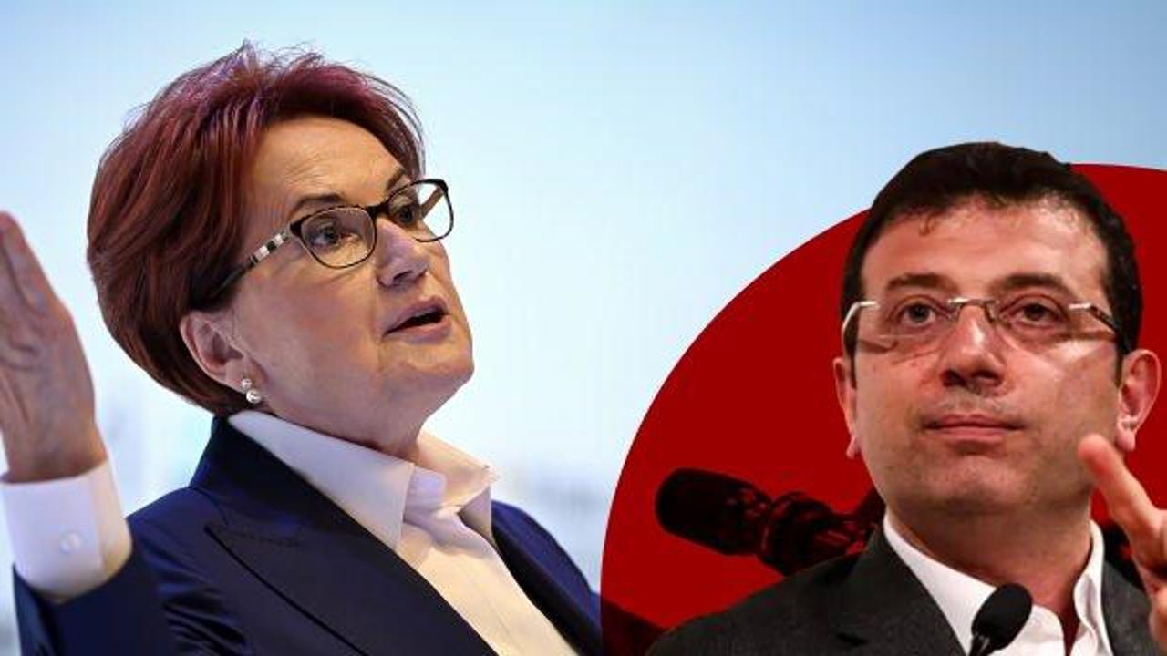İmamoğlu 'Abla'sının partisine el atıyor! Akşener gerçeği gördü