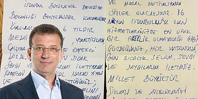  İmamoğlu’ndan Çalışma Arkadaşlarına Mesaj: “Mücadelem Devam Edecek”