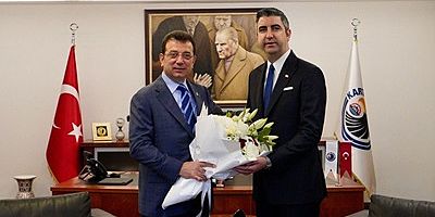 İMAMOĞLU’NDAN YÜKSEL’E TEBRİK ZİYARETİ