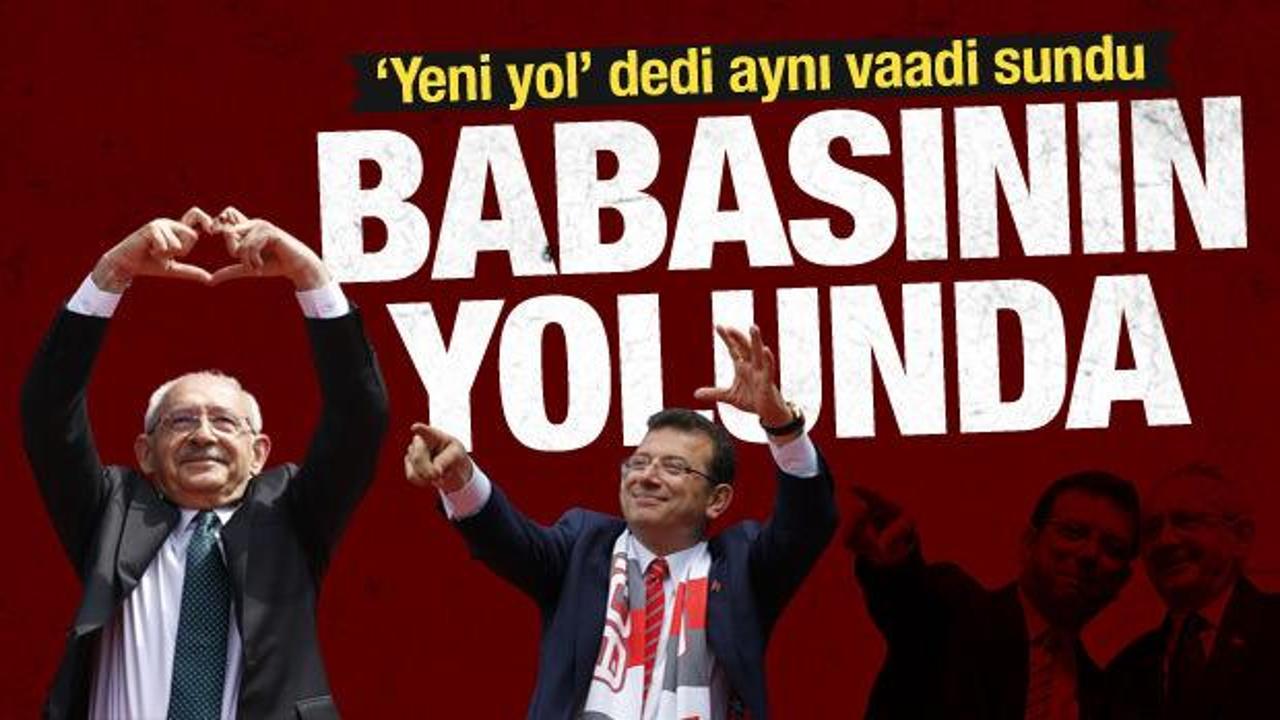 İmamoğlu yol haritasını anlattı, Kılıçdaroğlu'yla aynı 