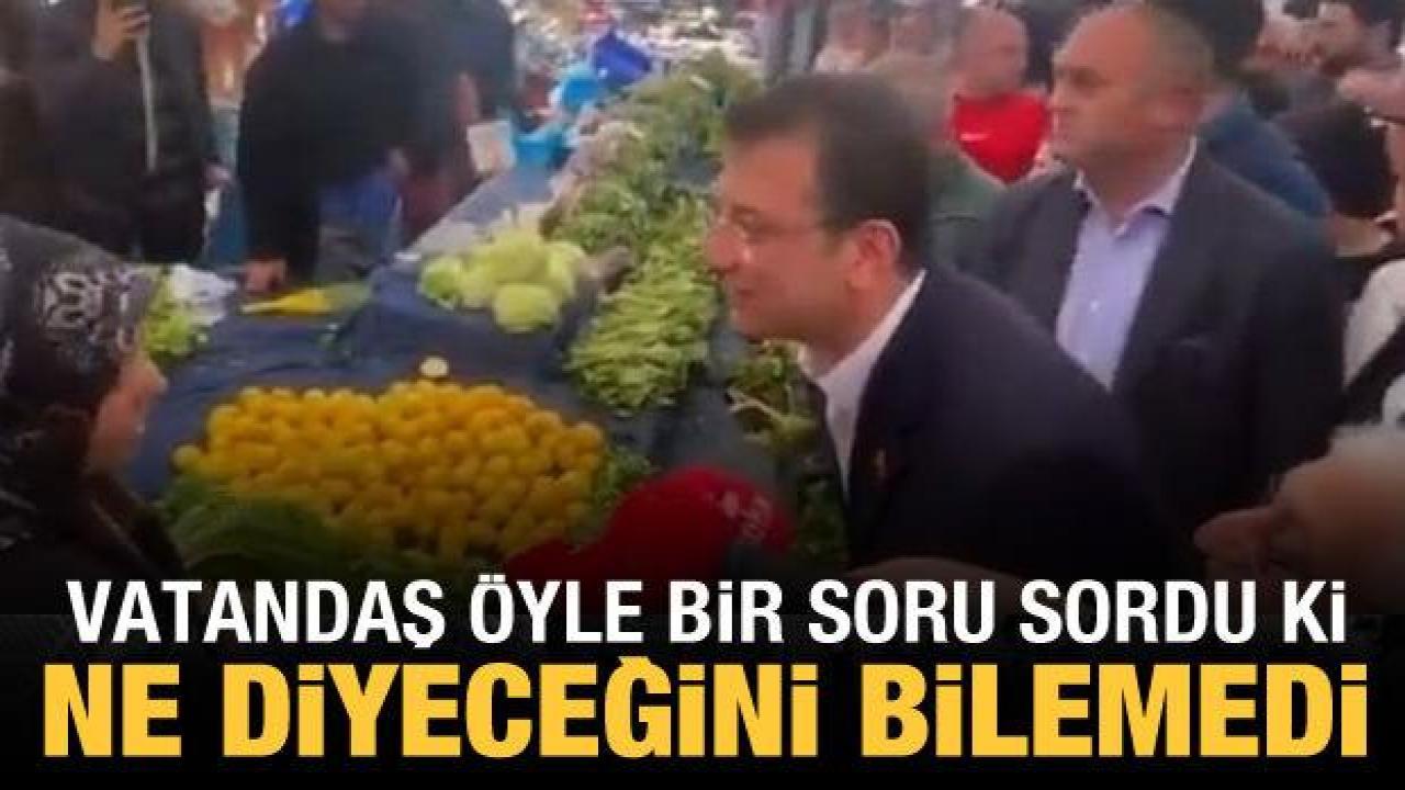 İmamoğlu'nu İstanbul'da gören vatandaşlar şaşkına döndü!