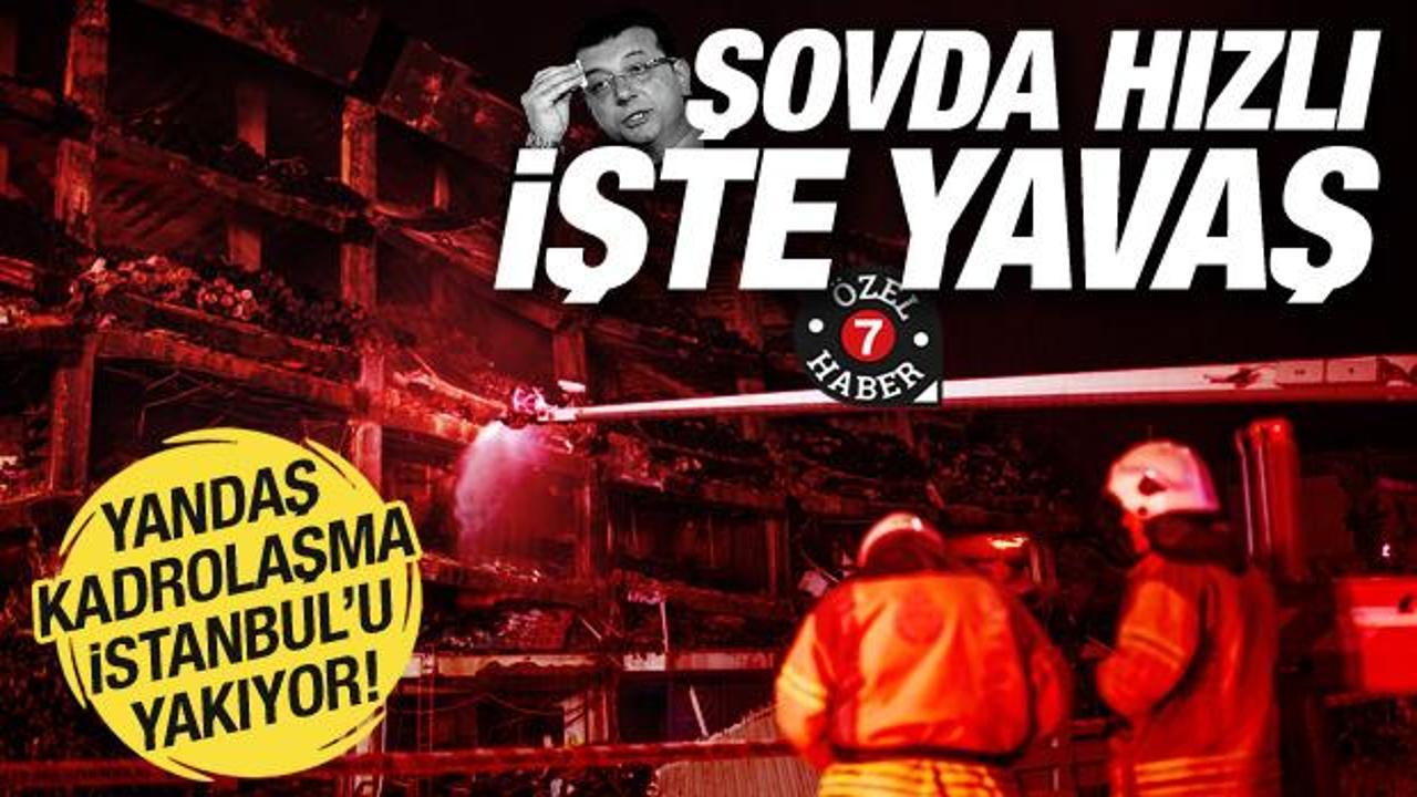 İmamoğlu'nun itfaiyesi şovda hızlı yangında yavaş! Kadrolaşma kurumu alev topu gibi sardı