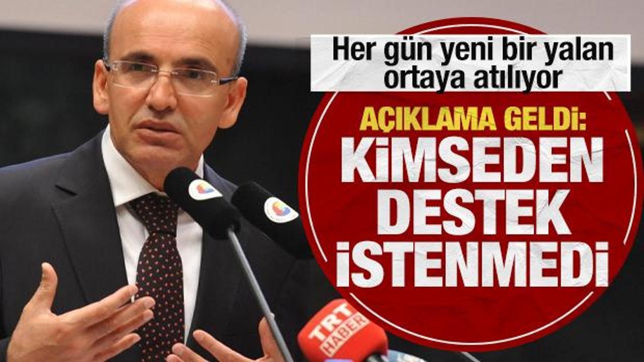 IMF iddialarına açıklama geldi: Kimseden destek istenmedi