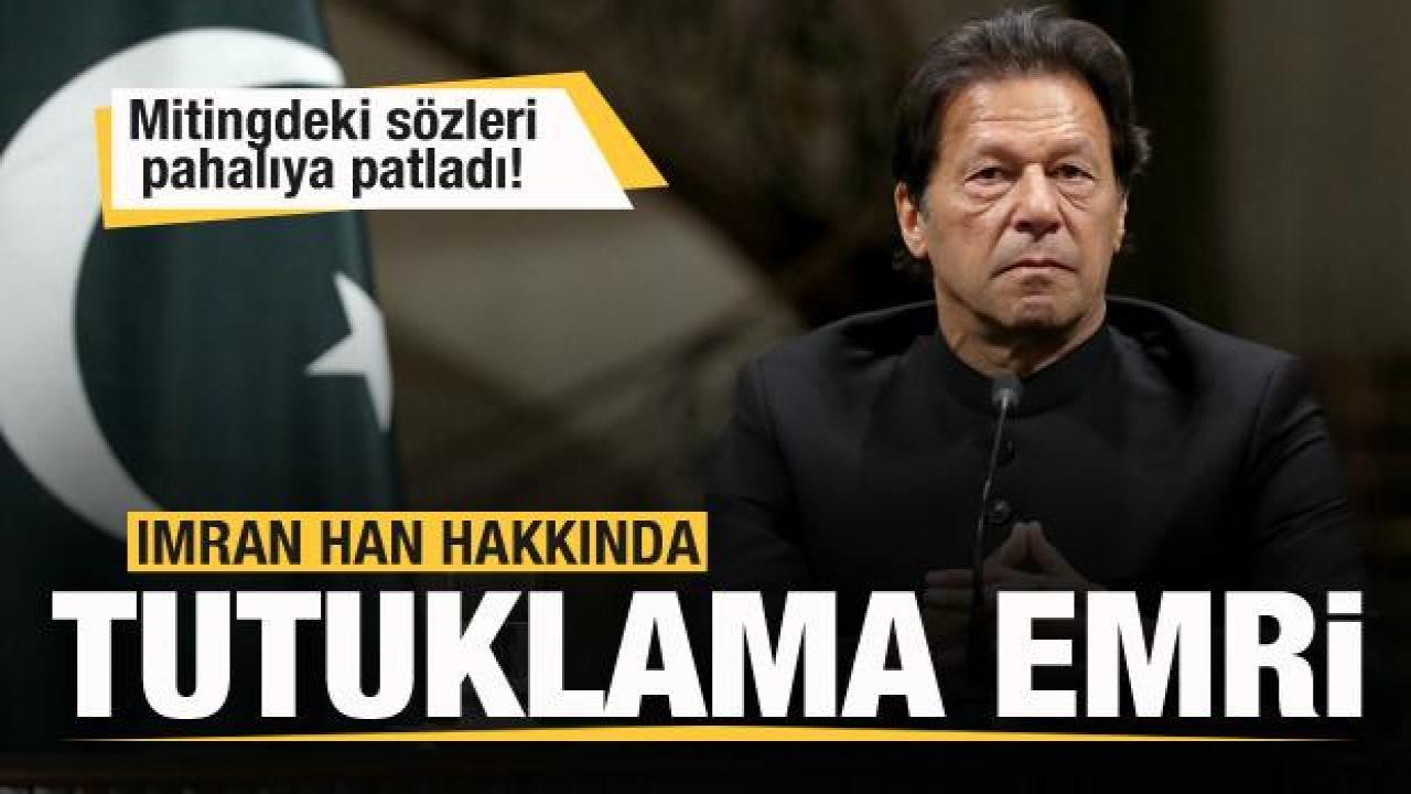 İmran Han hakkında tutuklama emri!