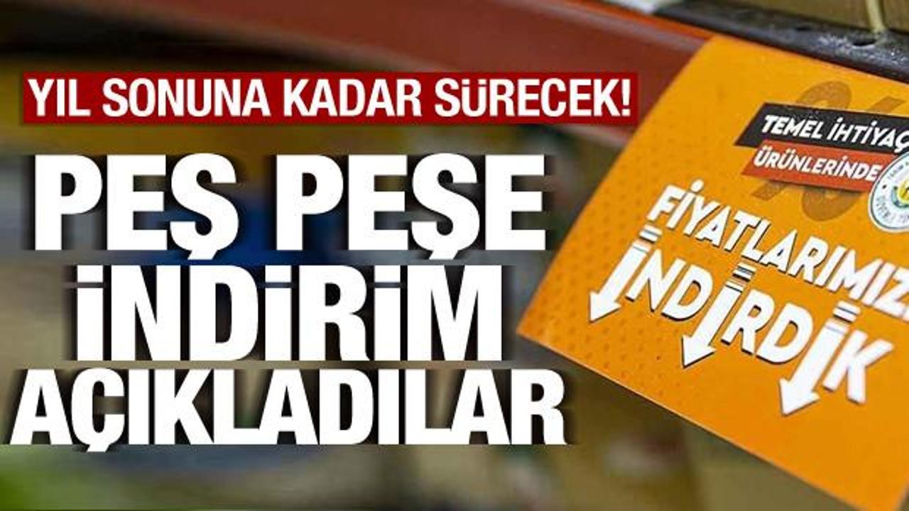İndirim çağrısına iş dünyasından destek artıyor