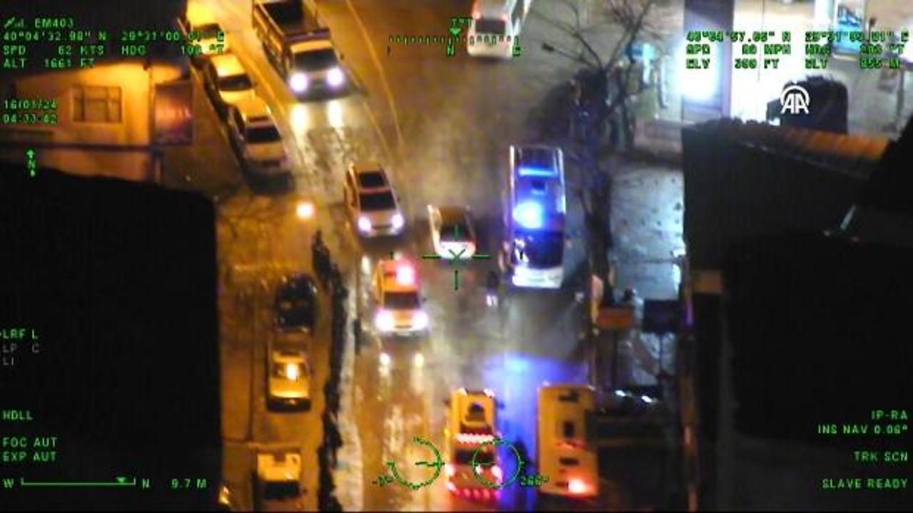 İnegöl'de dev operasyon: Bin polis katıldı, 49 şüphelisi yakalandı