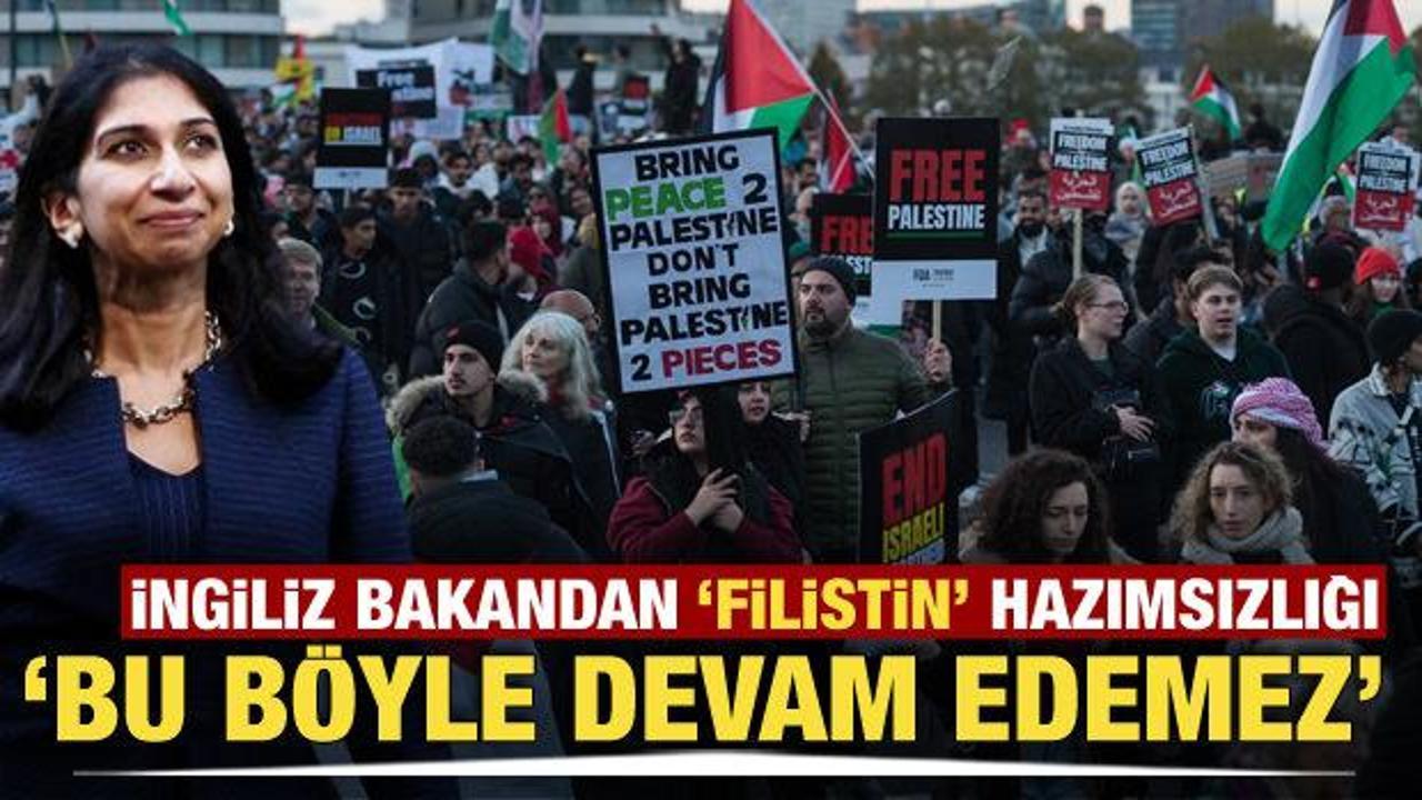 İngiliz Bakandan 'Filistin' hazımsızlığı! 'Bu böyle devam edemez'
