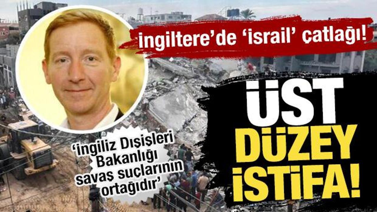 İngiliz diplomat ülkesinin İsrail'e silah satışları nedeniyle istifa etti