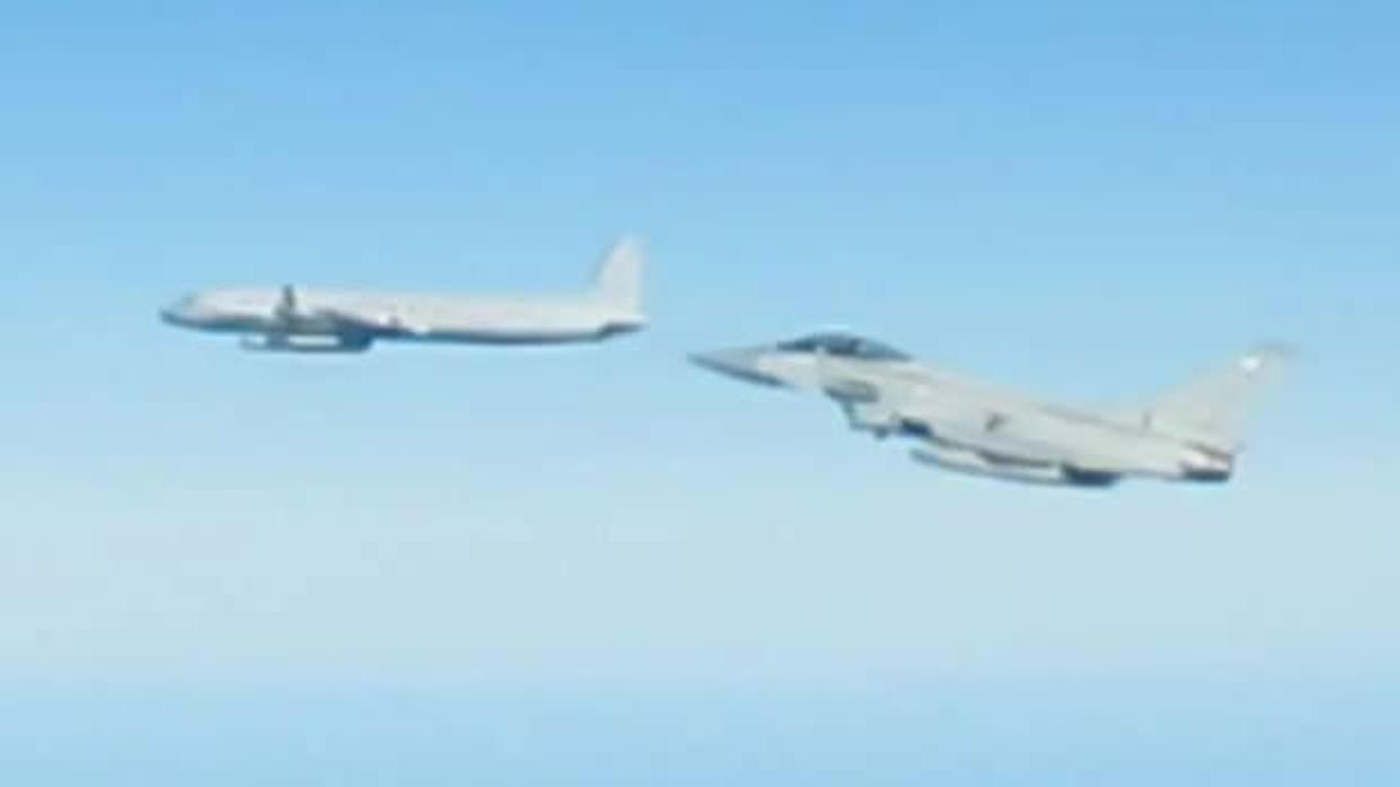 İngiliz jetlerinden Rus uçaklarına müdahale