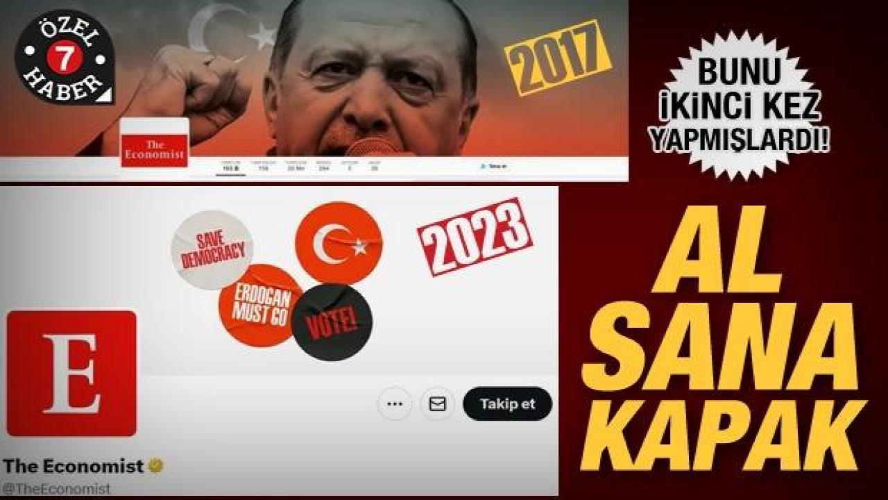 İngiliz The Economist'e ikinci Erdoğan 'kapağı'