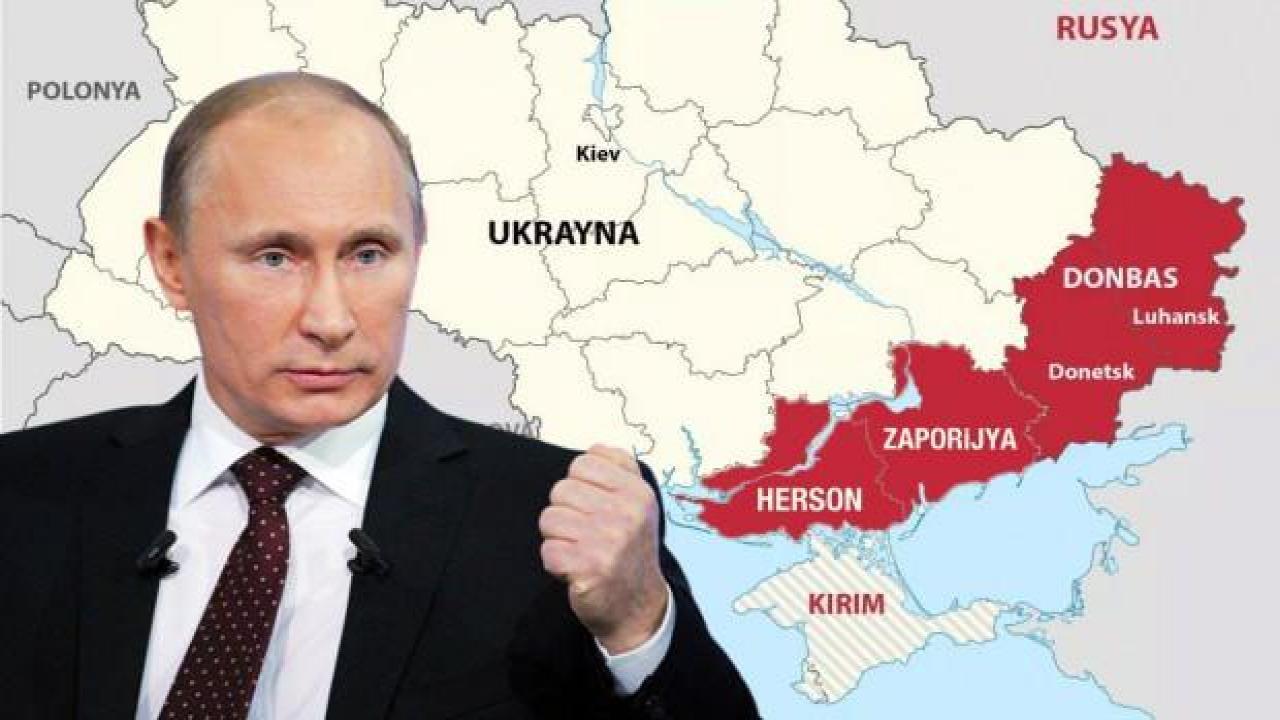 İngiltere: Putin 4 bölgenin Rusya'ya ilhakını 30 Eylül'de duyuracak