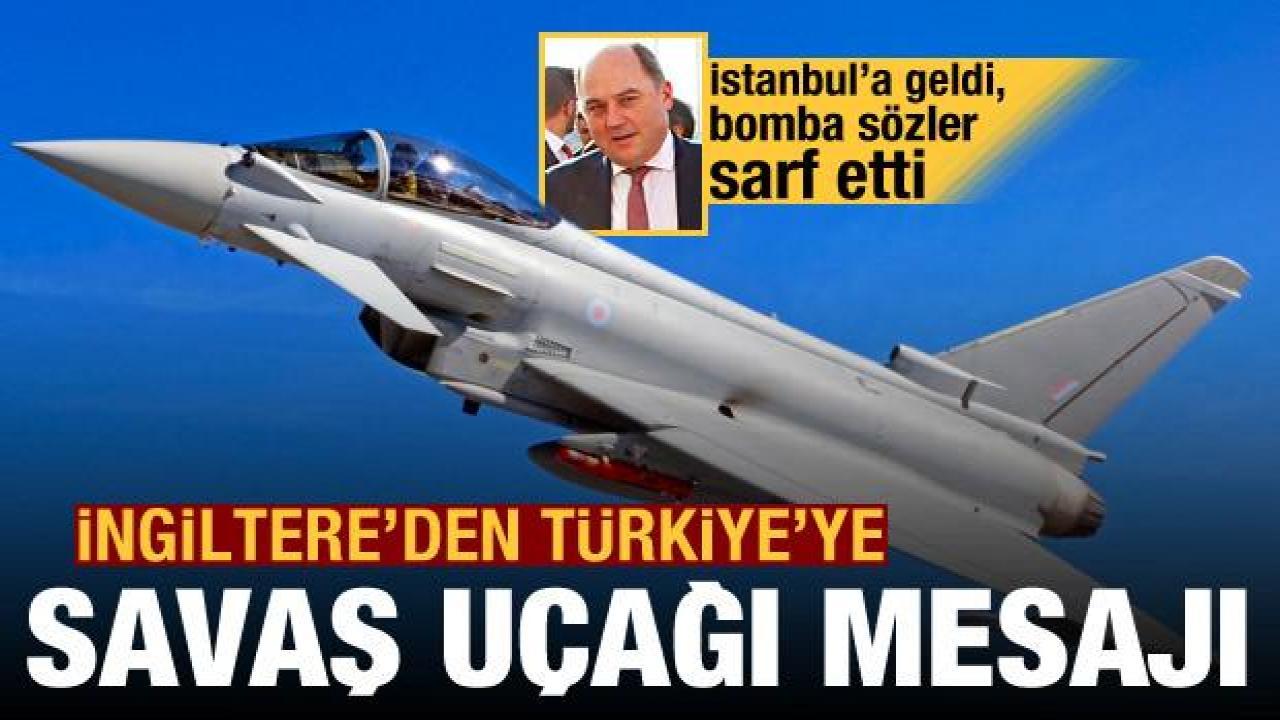 İngiltere'den Türkiye'ye Eurofigter Typhoon mesajı: Satmayı düşünüyoruz