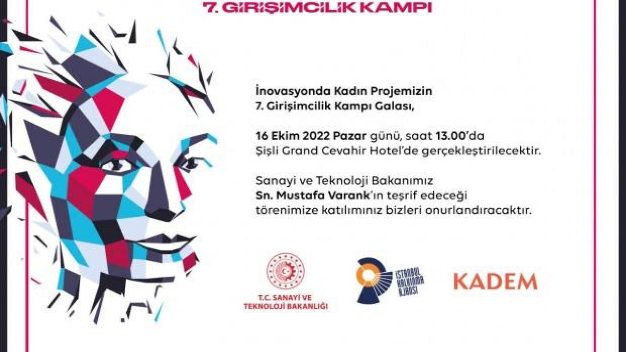 İnovasyonda Kadın Projesi’nde finale kalanlar ödül alıyor