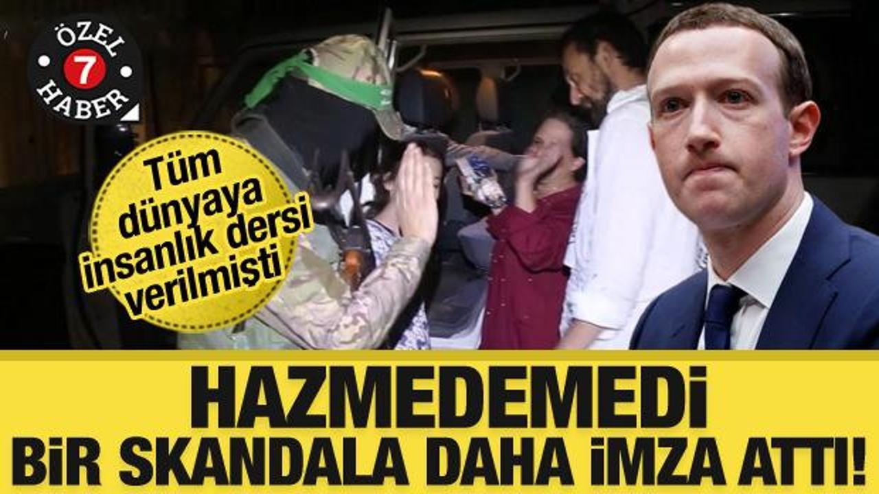 Instagram ve Facebook, Hamas'ın esirleri serbest bıraktığı görüntüleri sildi!