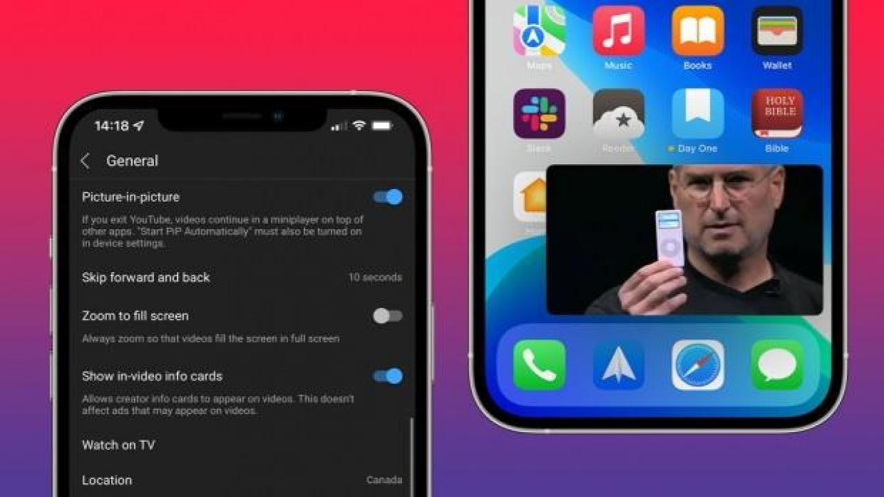 iOS kullanıcıları YouTube'da PiP özelliğine sonunda kavuştu