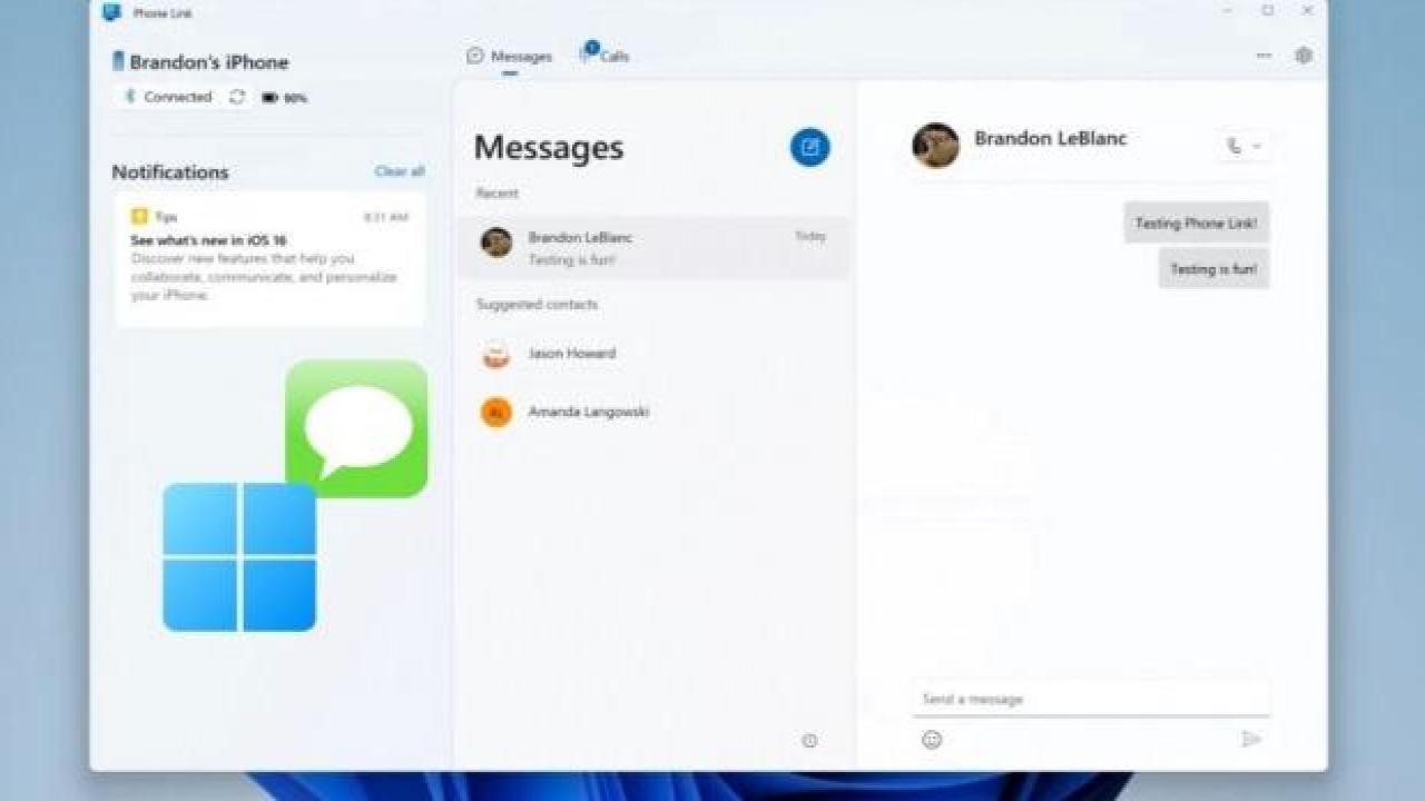 iPhone kullanıcılarını sevindiren haber: iMessage uygulaması Windows 11'e geliyor.