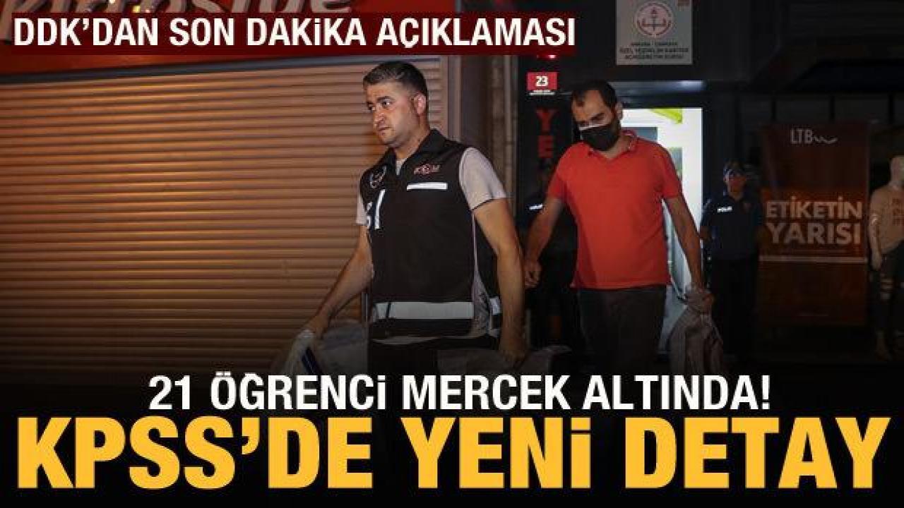 İptal edilen KPSS'de yeni detay: Aynı yanıtları veren 21 öğrenci mercek altında!