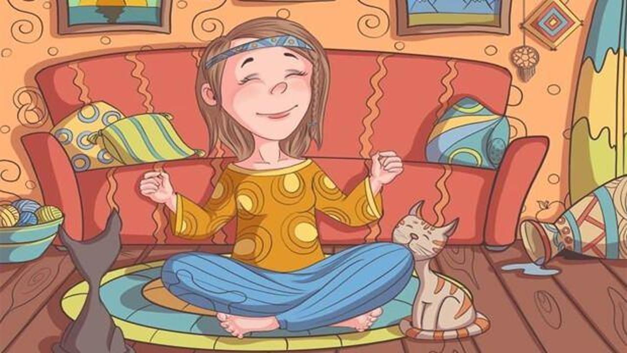 IQ’nuzu test eden optik yanılsama: Oturma odasında saklı olan fiyonk krakeri 7 saniye içerisinde bulabilir misin?