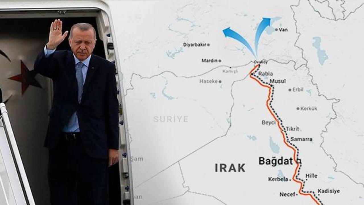 Irak 14 milyar dolar zarar etmişti! Başkan Erdoğan'ın ziyaretinde bir taşla iki kuş