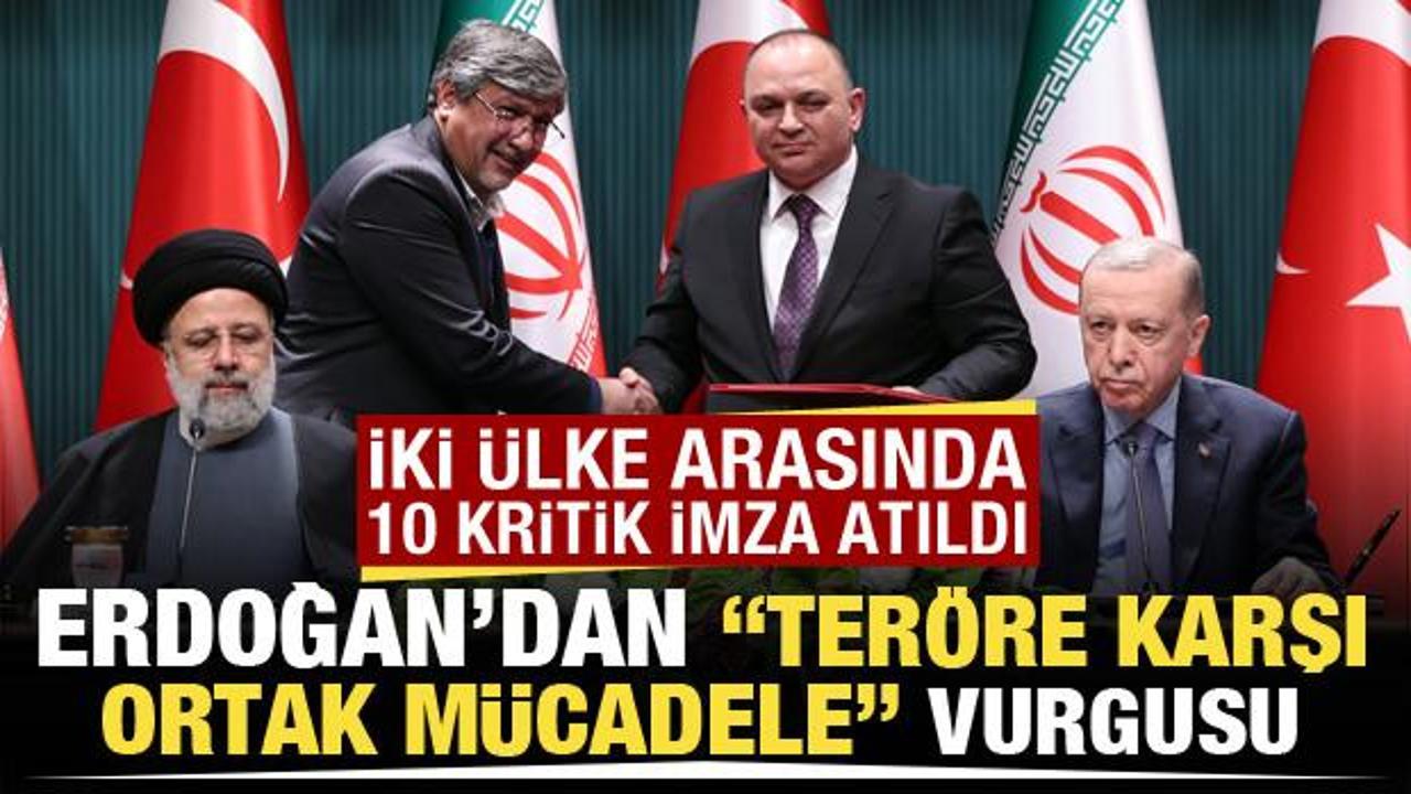 İran Cumhurbaşkanı Ankara'da! Cumhurbaşkanı Erdoğan'dan 
