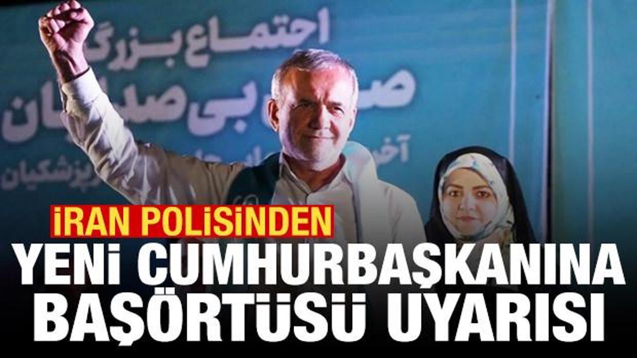 İran polisinden yeni cumhurbaşkanına başörtüsü uyarısı