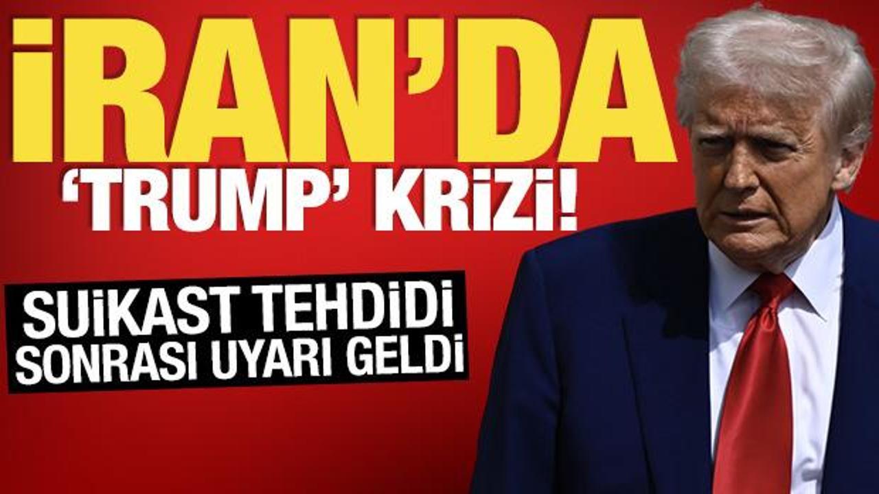 İran'da 'Trump' krizi! Suikast tehdidi sonrası uyarı geldi