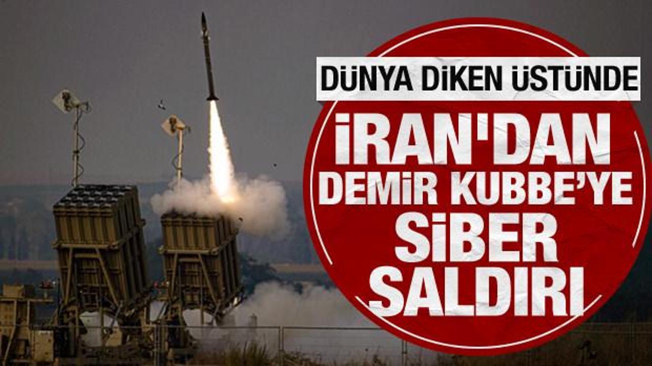 İran'dan İsrail'in Demir Kubbe hava savunma sistemine siber saldırı