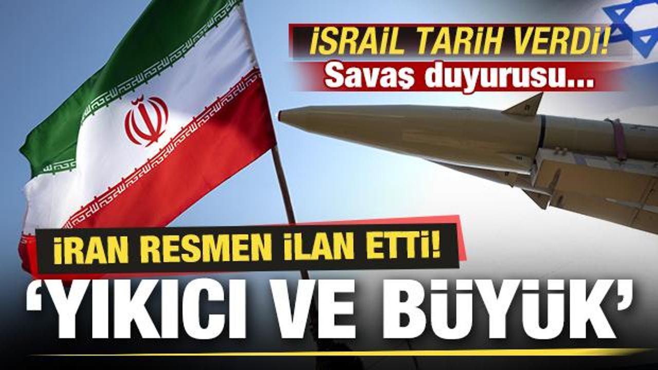 İran'dan son dakika savaş açıklaması! İsrail'e resmen ilan ettiler: Sert ve yıkıcı...