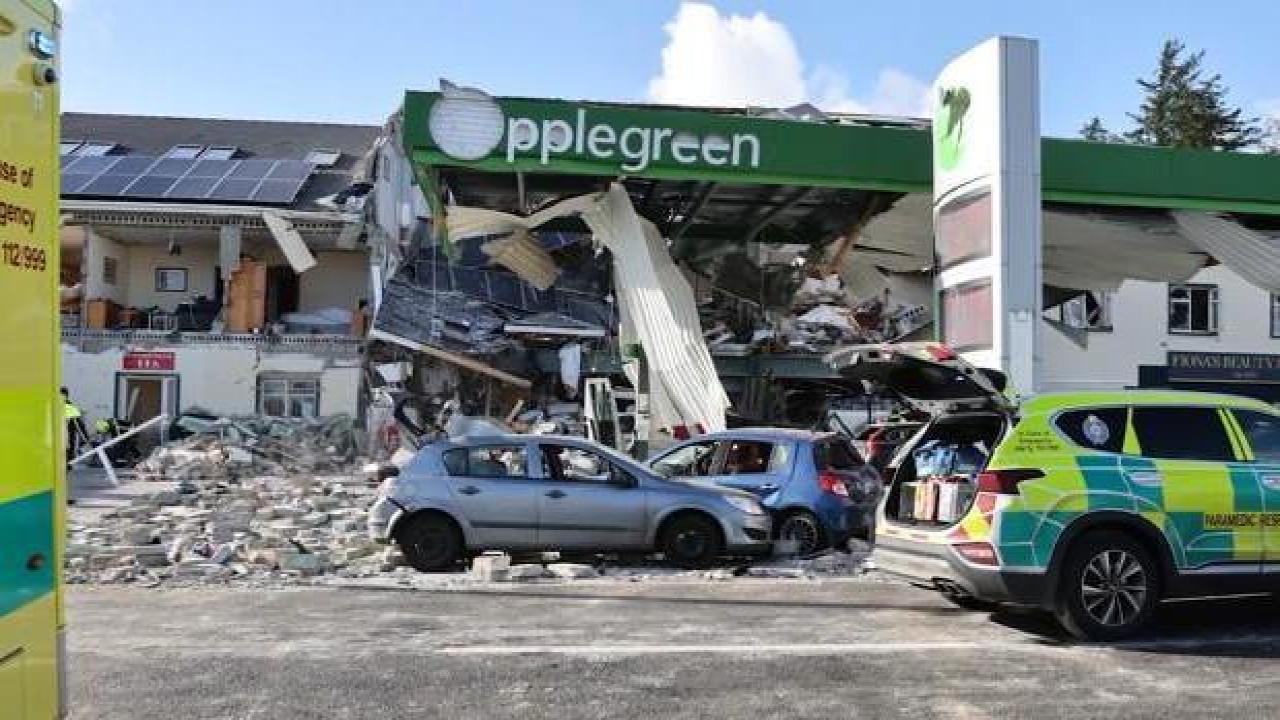 İrlanda'da akaryakıt istasyonunda meydana gelen patlamada 7 kişi öldü