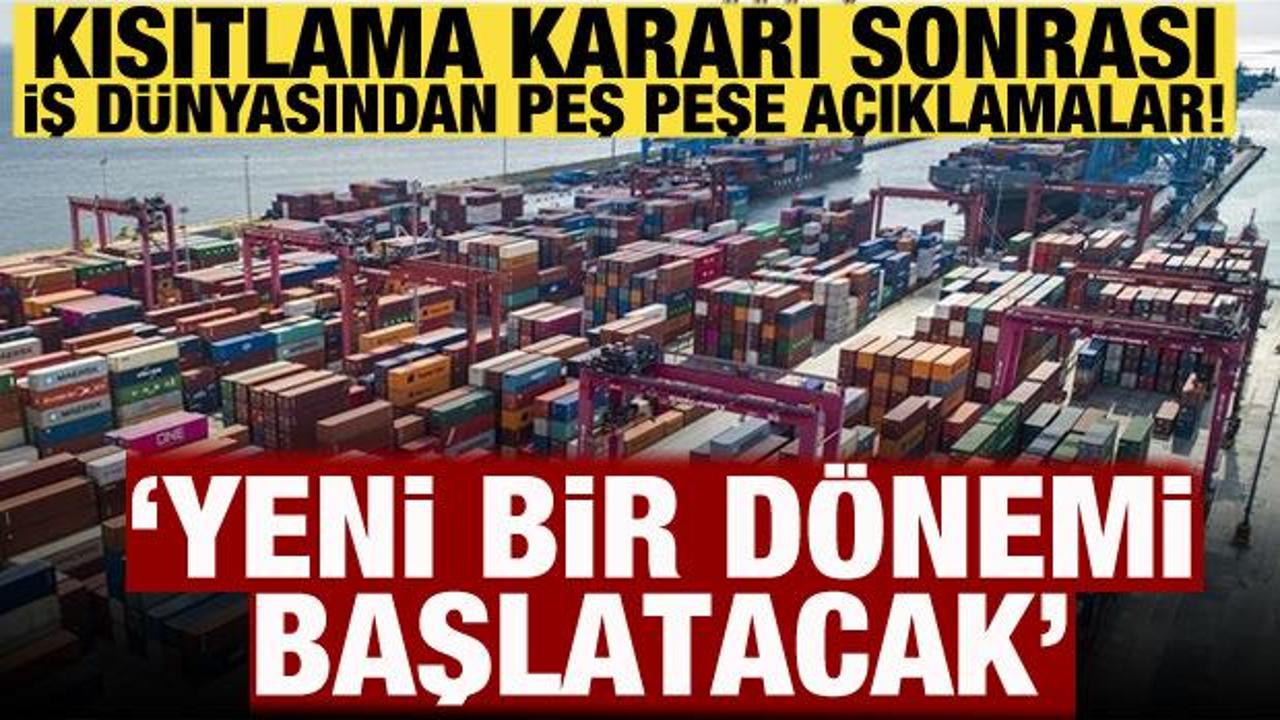 İş dünyasından İsrail'e uygulanan ihracat sınırlamasına destek