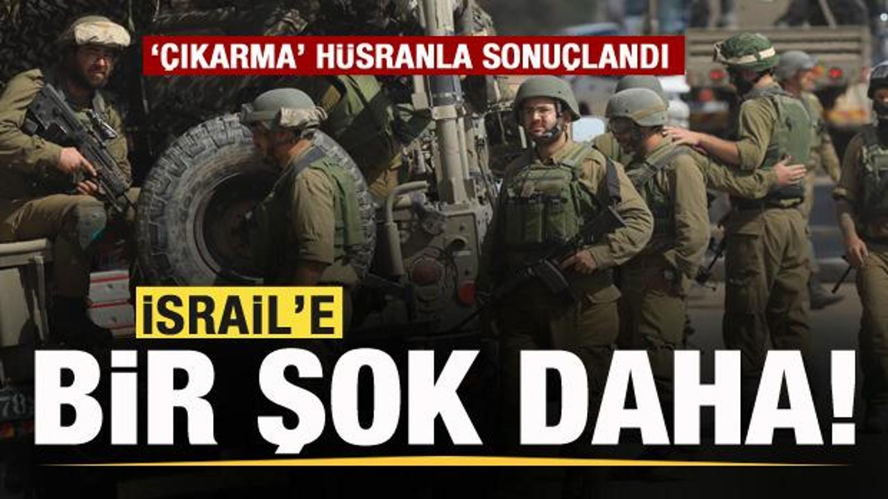 İşgalci İsrail'e bir şok daha! Hüsranla sonuçlandı