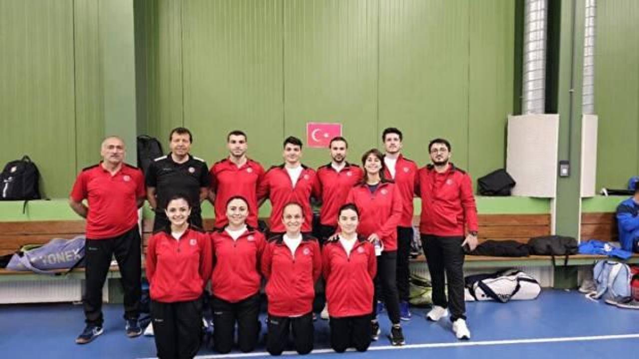 İşitme engelli millilerimizden Avrupa’da 6 madalya