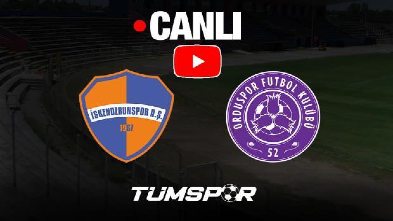 İskenderunspor 52 Orduspor YouTube şifresiz canlı yayın | 18 Mayıs Çarşamba TFF 3. Lig Play-Off