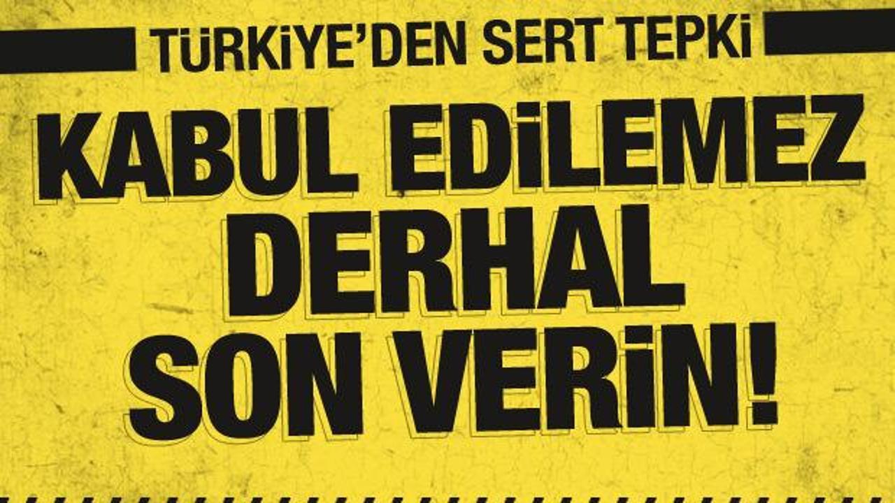 İsrail 4 Filistinliyi şehit etmişti, Türkiye'den sert tepki