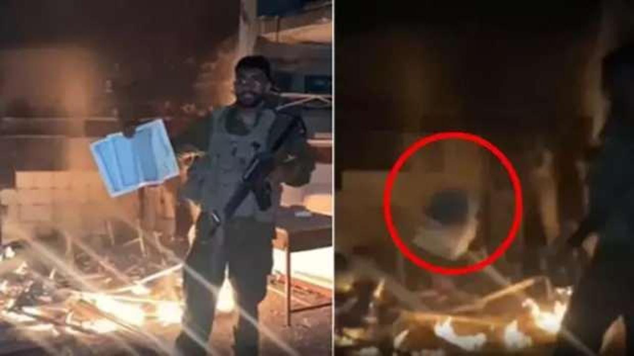 İsrail askerleri Gazze Şeridi'nde Kur'an-ı Kerim yaktı