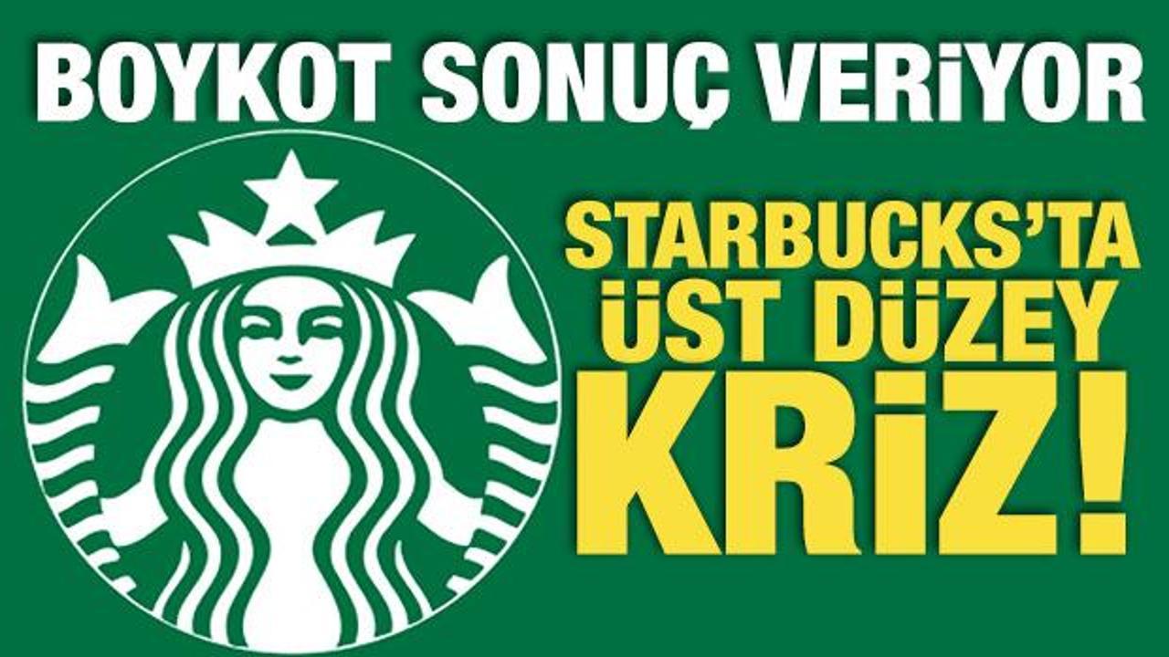 İsrail boykotu istifa getirdi: Kahve devi Starbucks'ta kriz