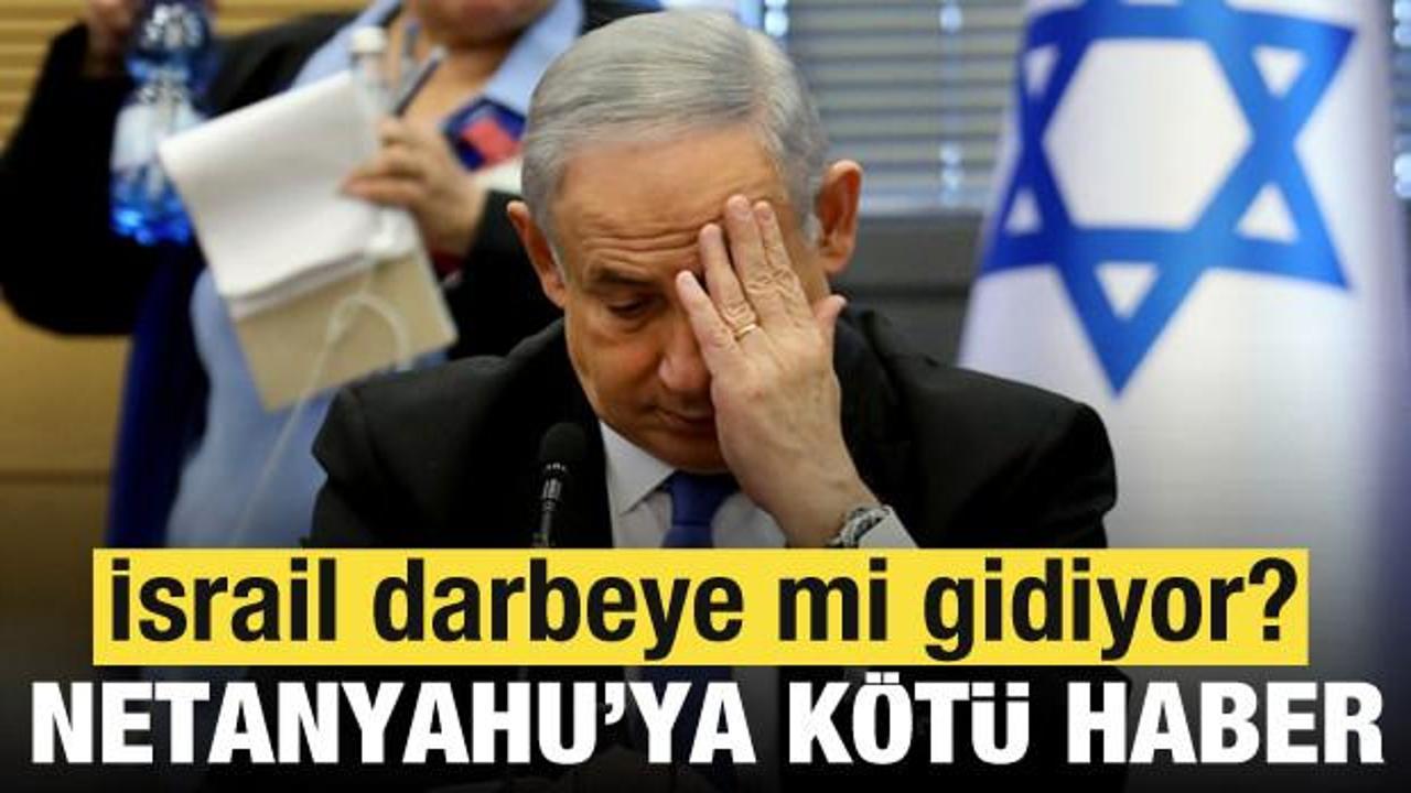 İsrail darbeye mi gidiyor? Netanyahu'ya kötü haber