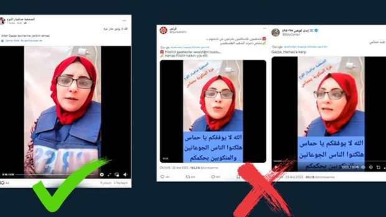 İsrail Filistinli gazetecilerin dilinden 'Hamas Gazze'yi yok etti' yalanını yaydı