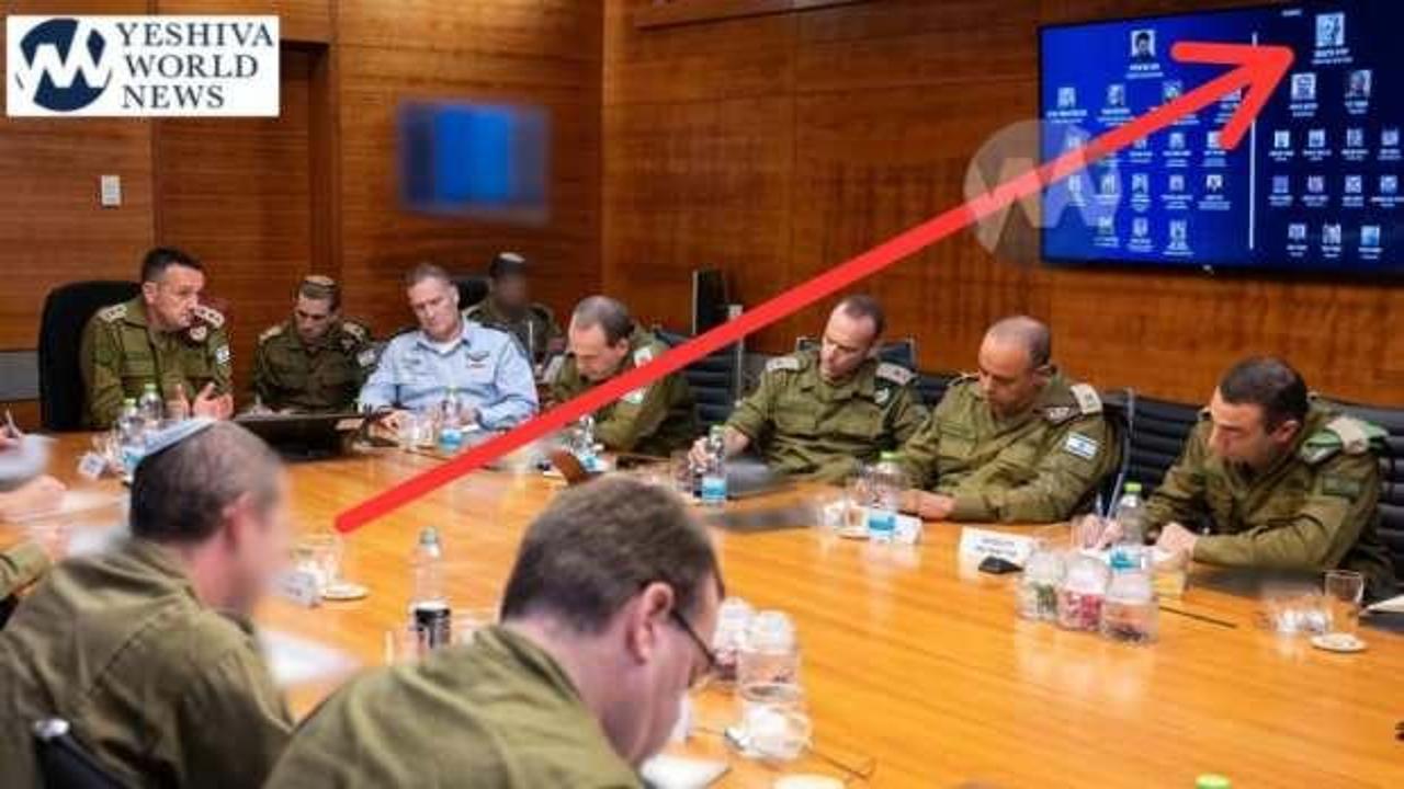 İsrail fotoğraf sızdırdı, arkadaki detay dikkatlerden kaçmadı!