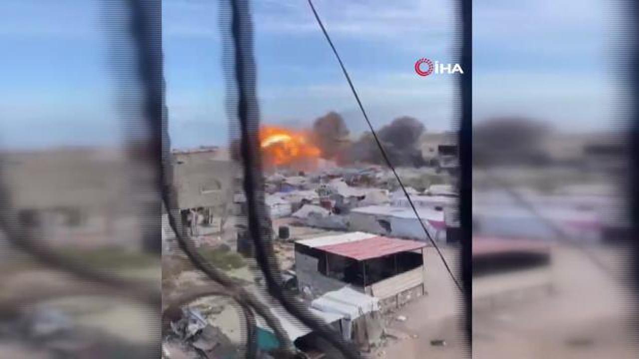 İsrail Gazze’de UNRWA’ya ait un dağıtım noktasını vurdu