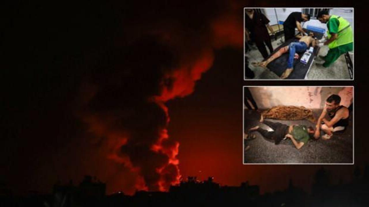 İsrail, Gazze'nin merkezini vurdu: Çok sayıda şehit var