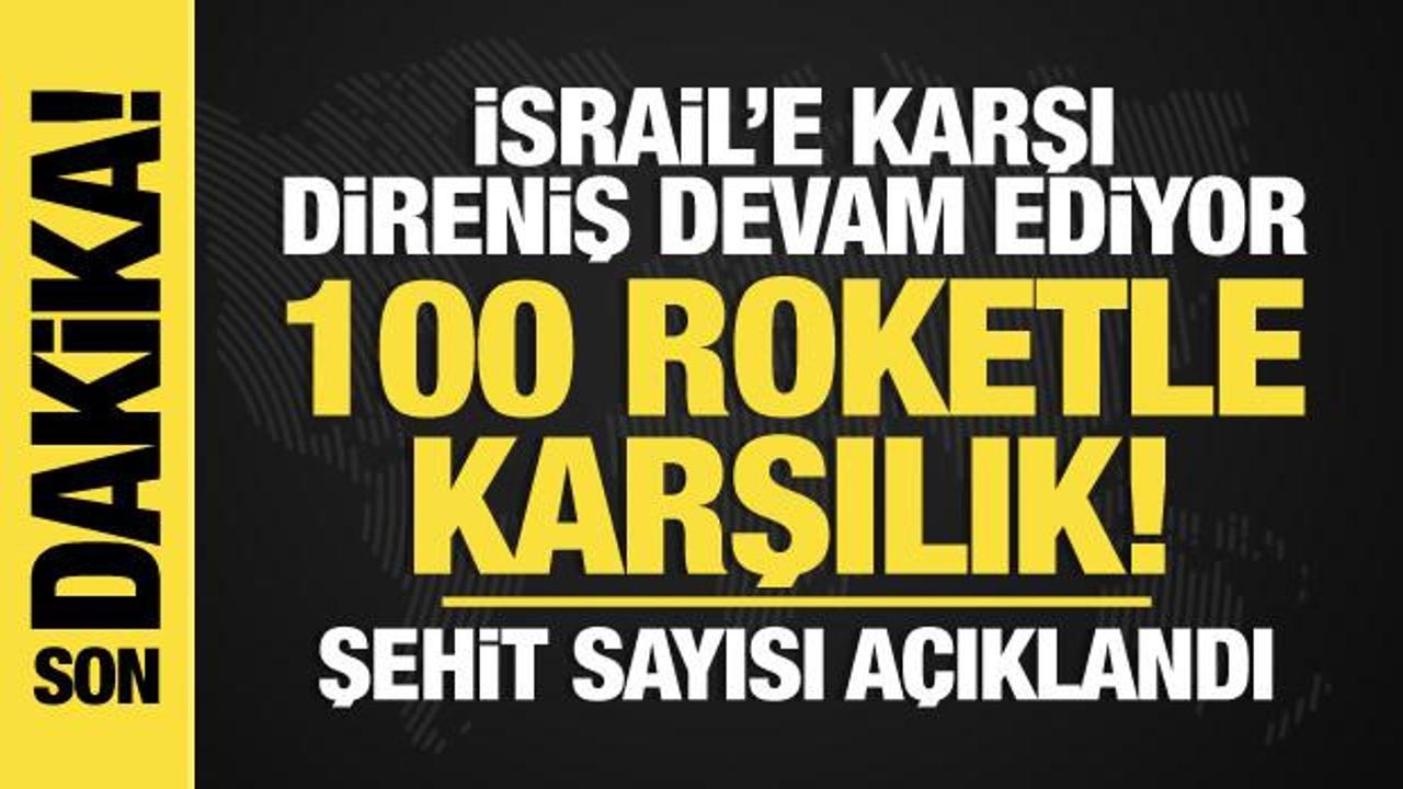 İsrail, Gazze'ye ölüm yağdırıyor! Şehit ve ölen İsraillilerin sayısı açıklandı