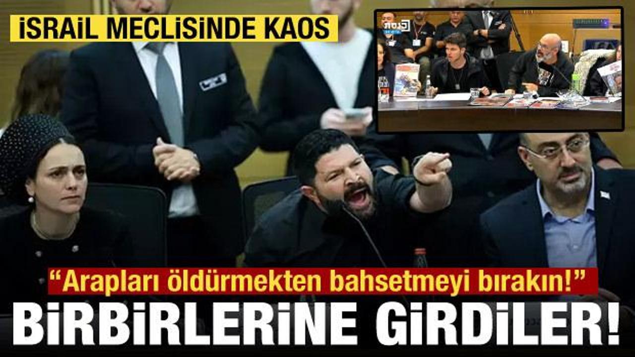 İsrail meclisinde kriz: Arapları öldürmekten bahsetmeyi bırakın