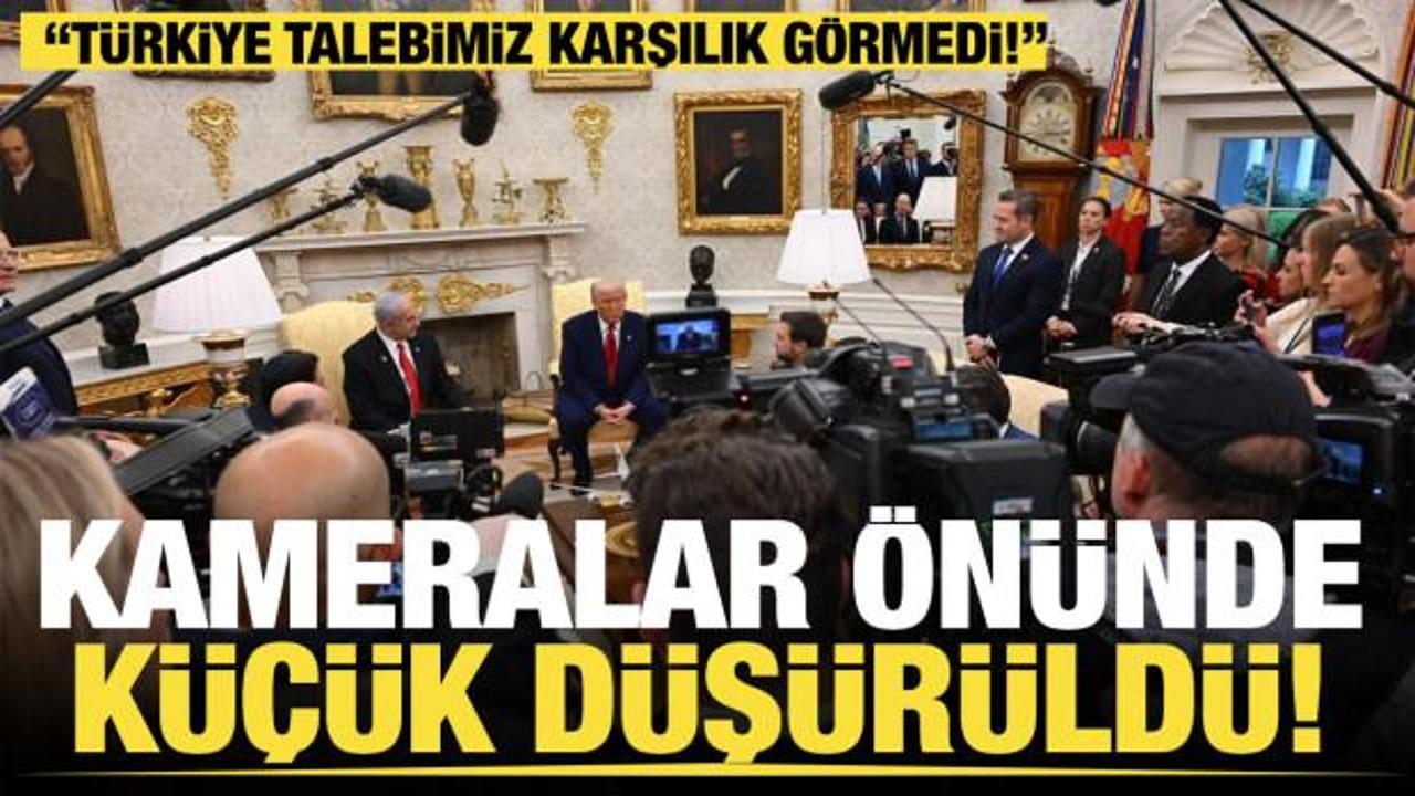 İsrail medyasından 'Netanyahu' feveranı! Kameralar önünde küçük düşürüldü!