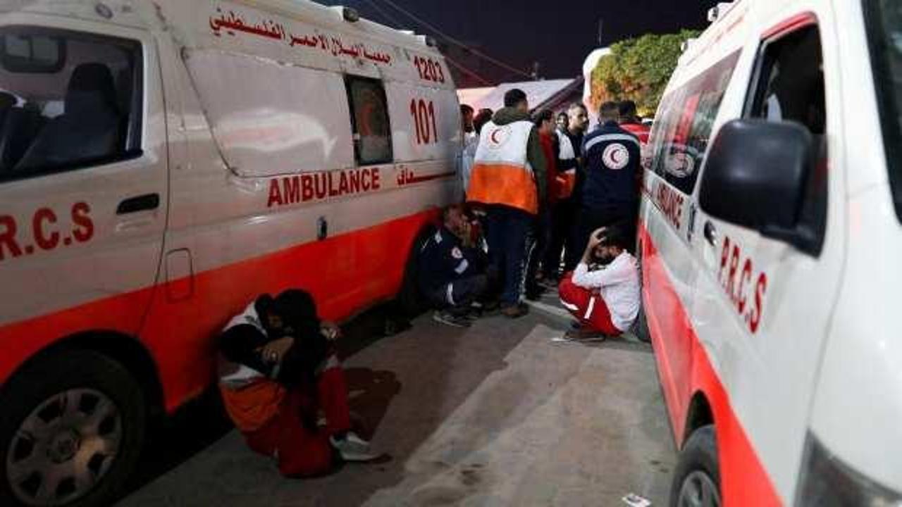 İsrail ordusu Refah'ta ambulansı hedef aldı