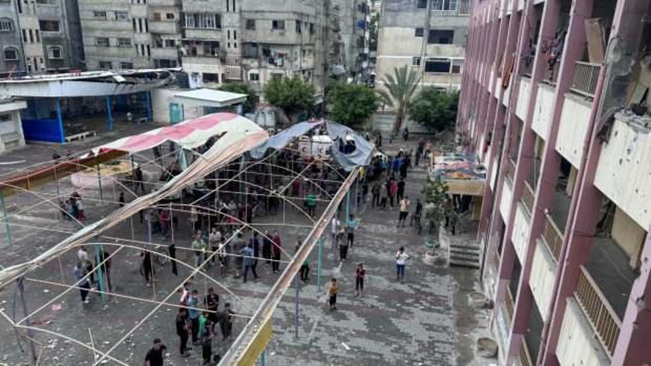 İsrail ordusunun, Gazze'de bir okula saldırısında 6 Filistinli şehit oldu